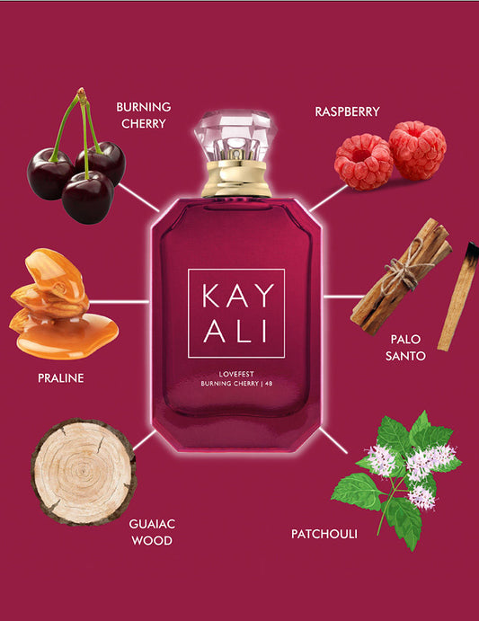 Kayali Lovefest Burning Cherry 48 Eau De Parfum